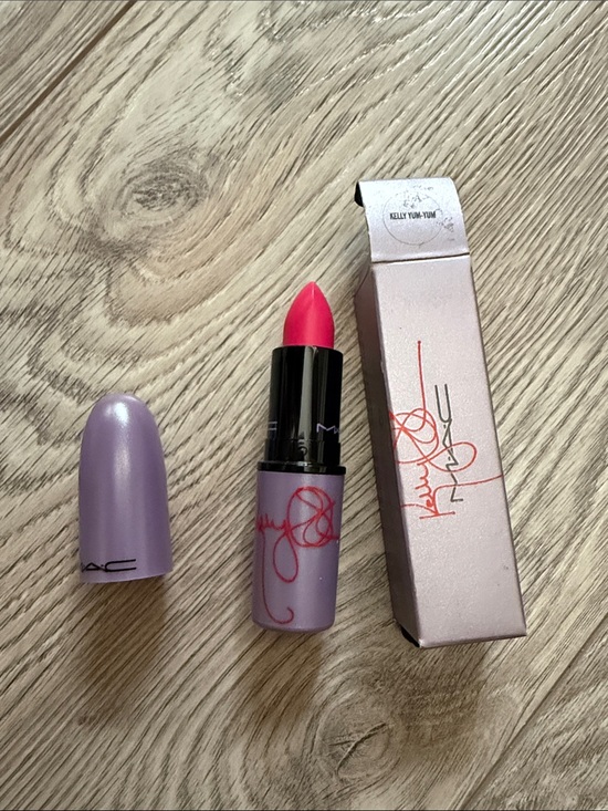 MAC Cosmetics Other - MAC Cosmetics Kelly Osbourne Bright Pink Lipstick in Lavender Tube